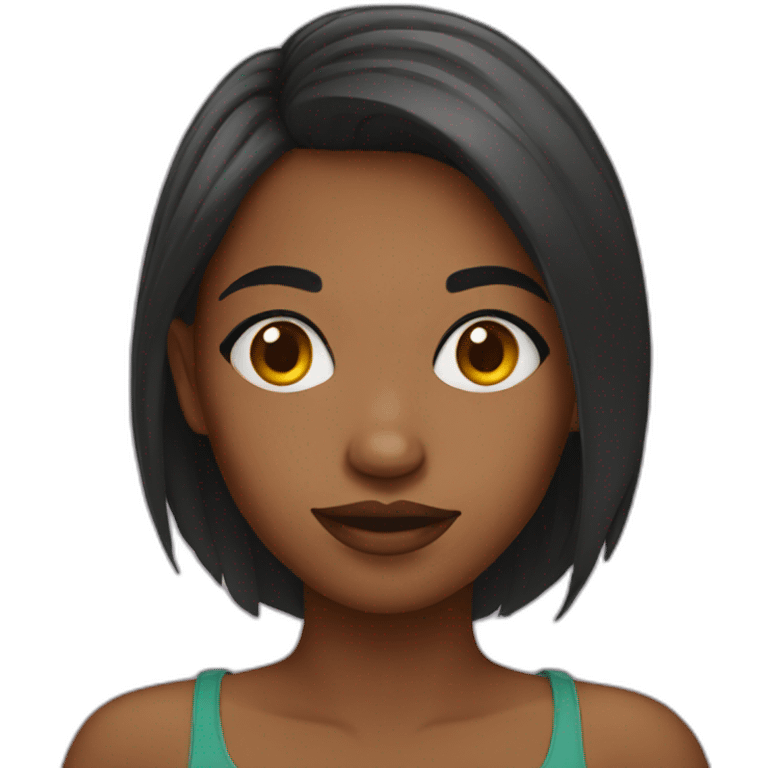 South African girl emoji