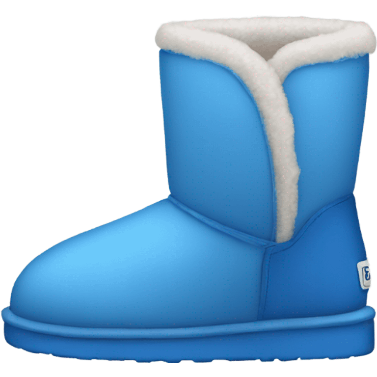 Blue uggs  emoji