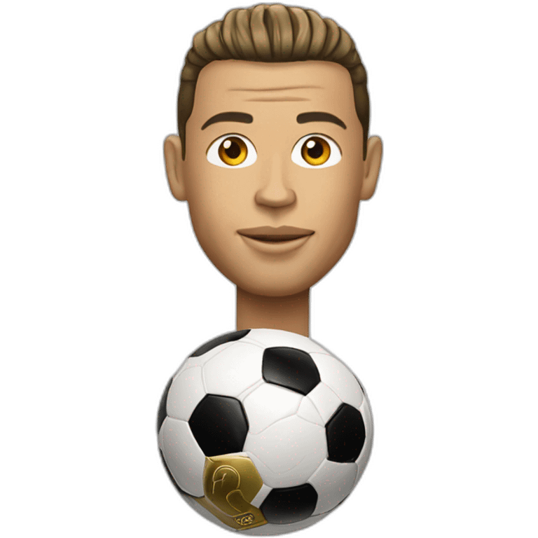 Ronaldo ballon d'or  emoji