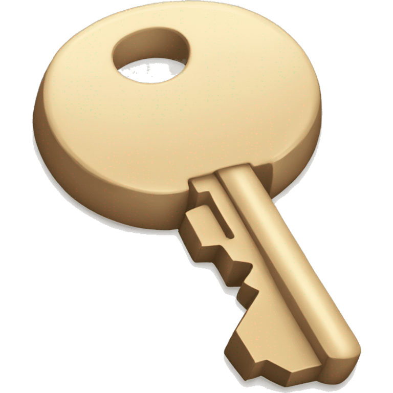 Beige keys emoji