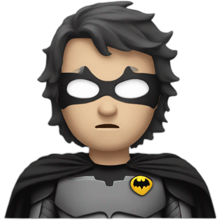 Devastated Dark Knight  emoji