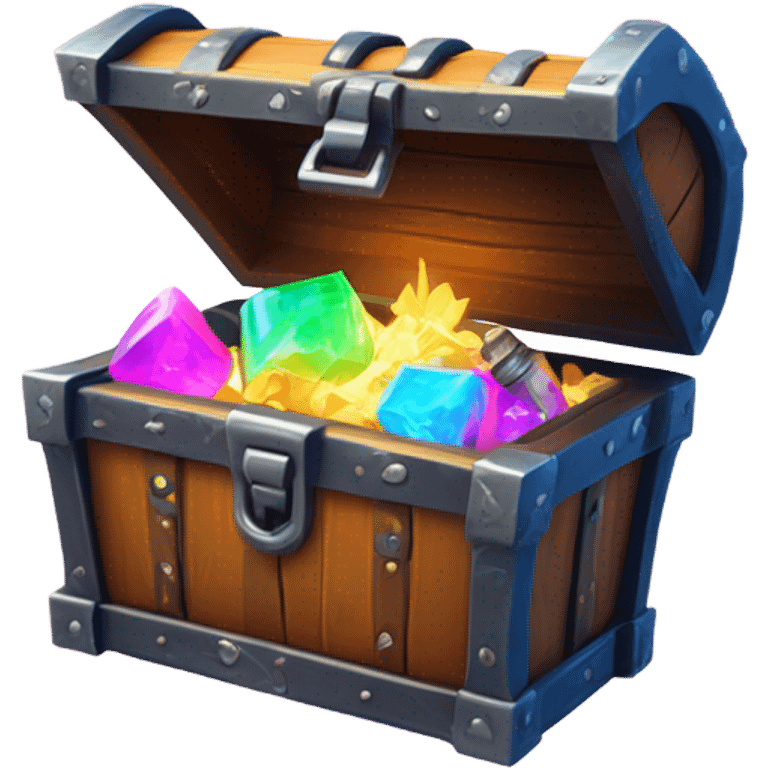 Fortnite chest emoji