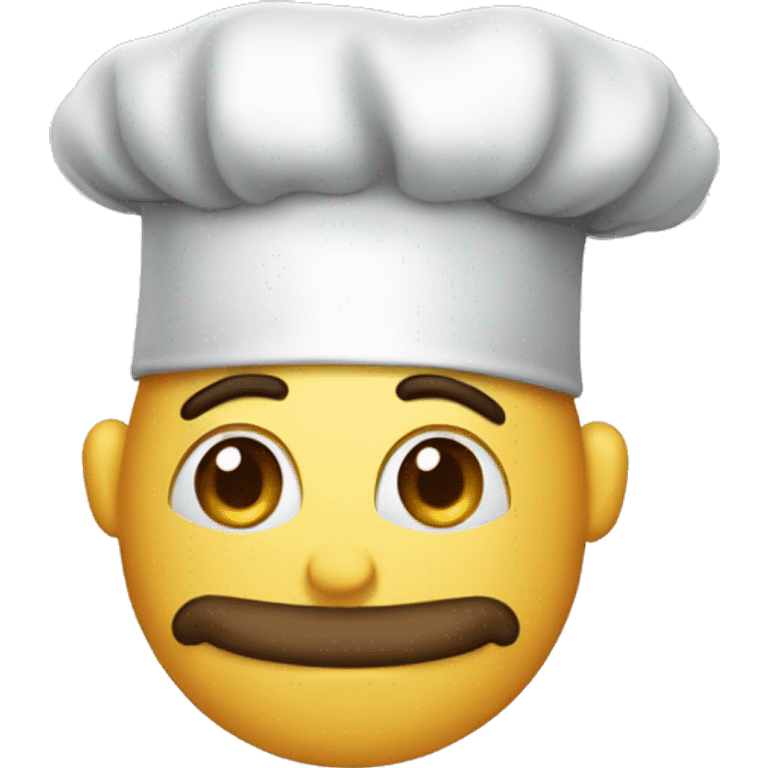 A chef’s hat emoji