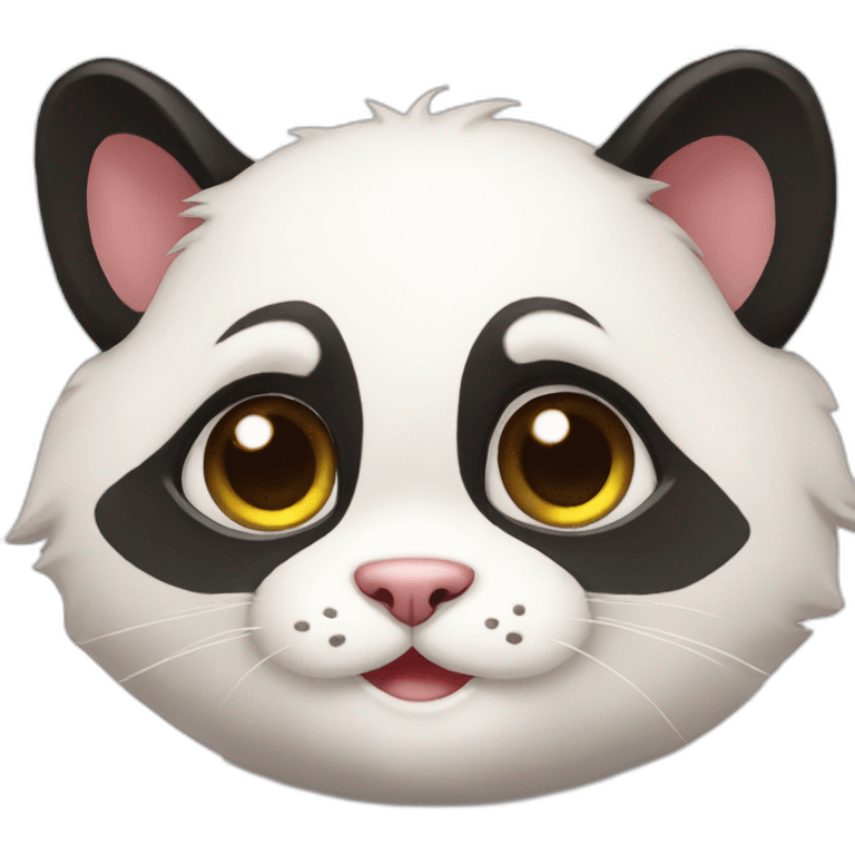 panda kitten emoji