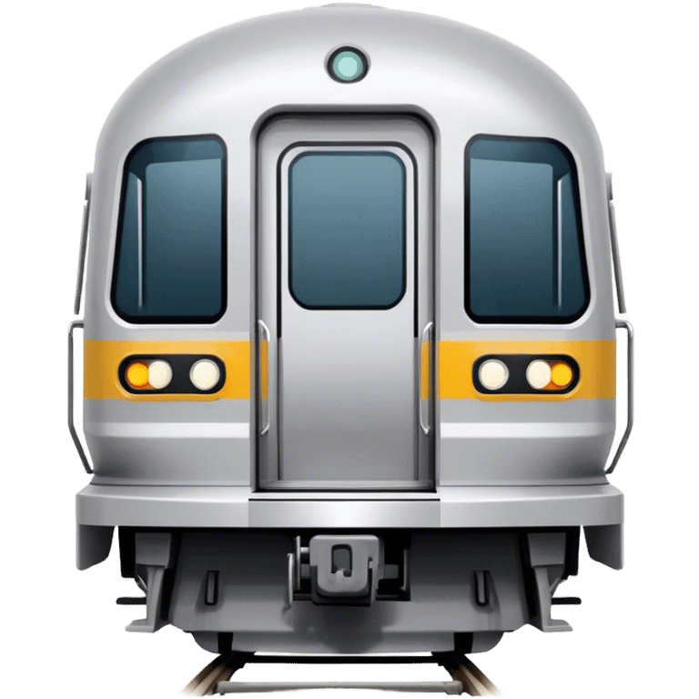 Subway Train (NYC) - Bombardier (Model Year: 2021) (Iconic colour: Silver) emoji