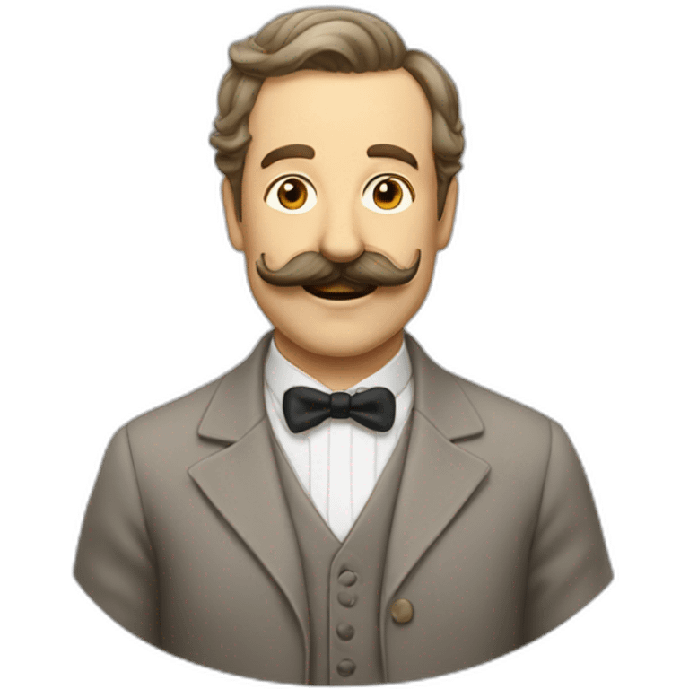 Monsieur a grande moustache emoji