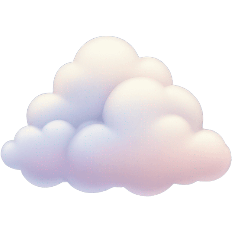 Goodnight clouds emoji