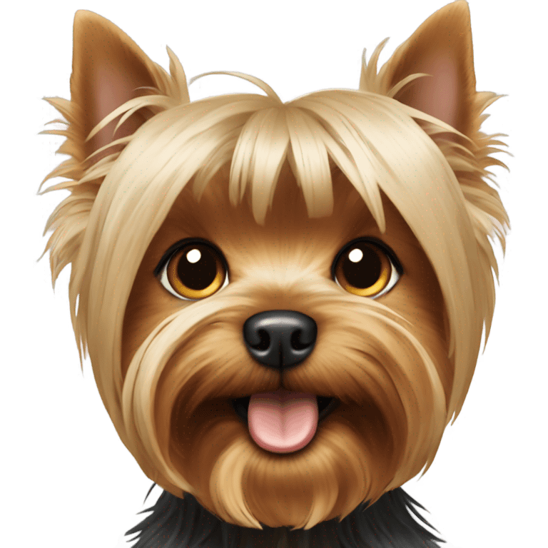 Yorkshire terrier emoji