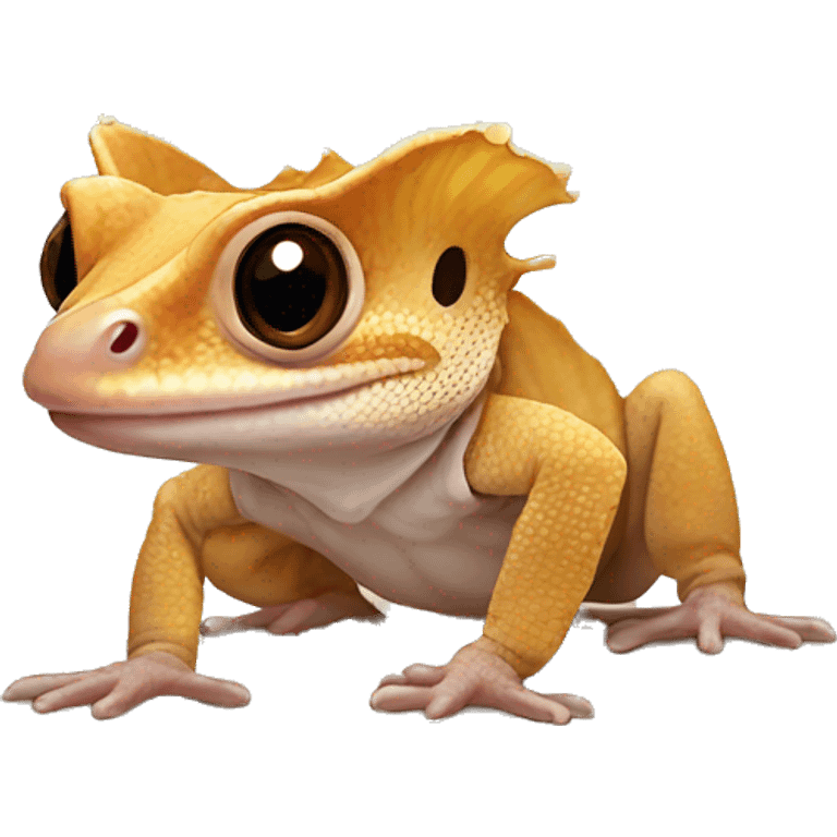 Crested gecko  emoji