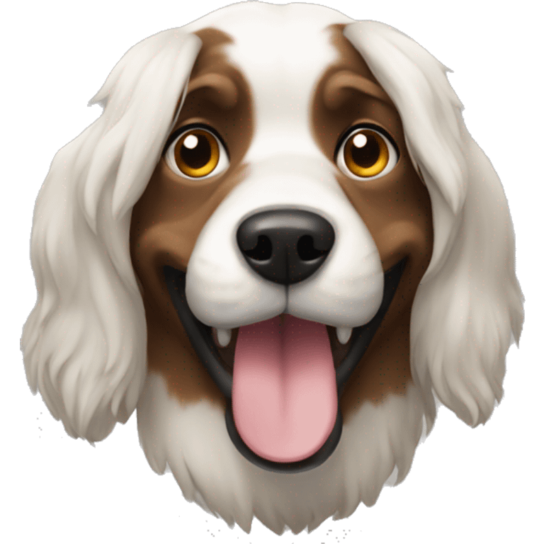 create an emoji of "can de chira" dog emoji