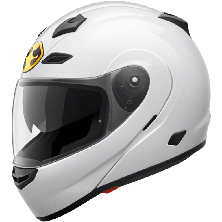 A motorcycle helmet emoji