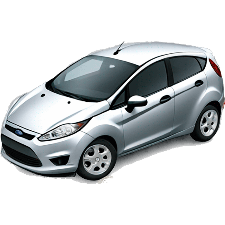 silver 2006 ford fiesta emoji