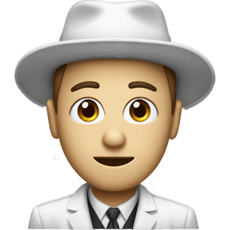 Face with hat that says “You aren’t Sigma” emoji