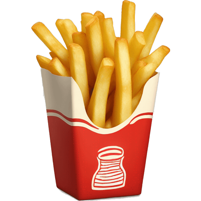 fries  with red box emoji