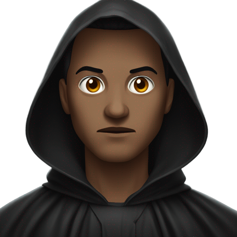 Guy in a sith robe emoji