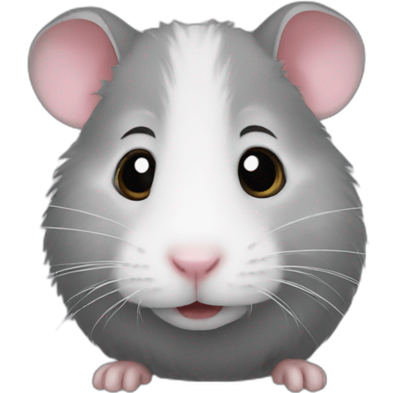 grey hamster emoji