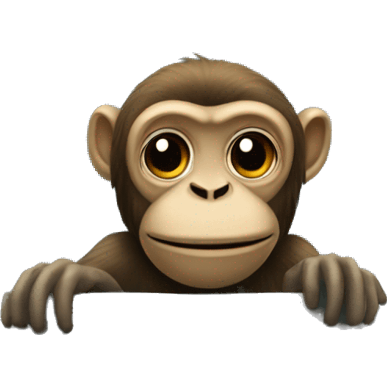 Monkeys on a submarine  emoji