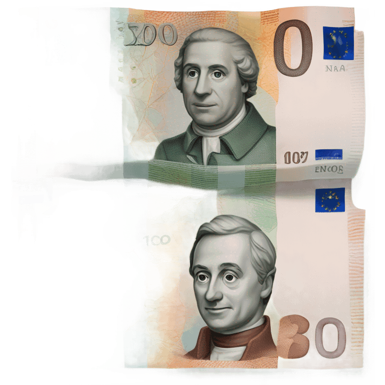 euro note emoji