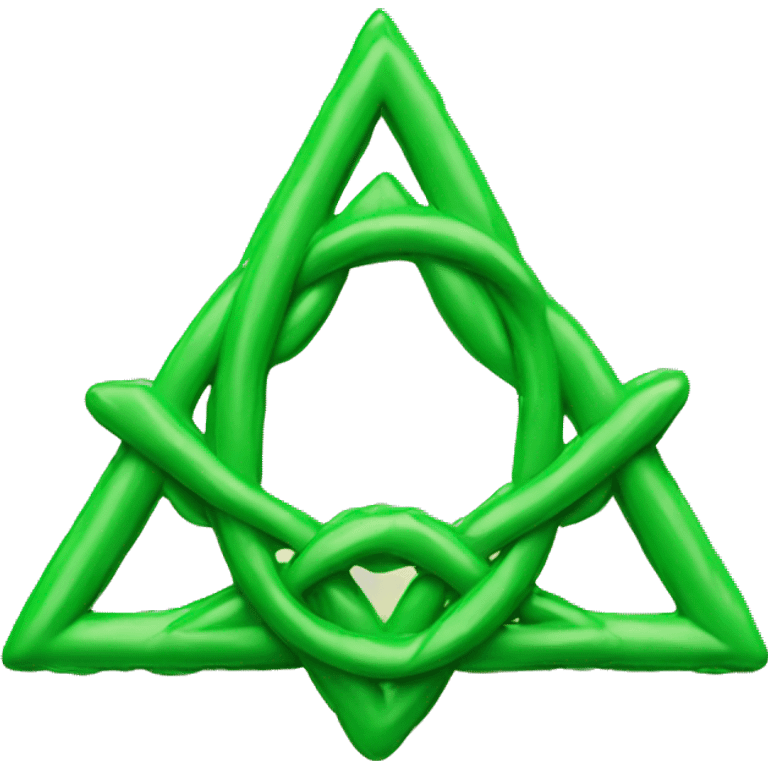 trinity symbol gree emoji