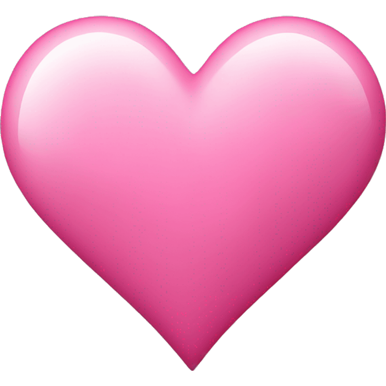 Heart pink  emoji