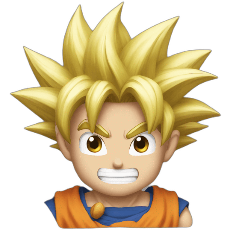 goku holding nuts emoji