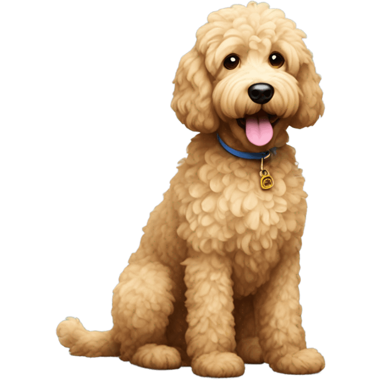 Goldendoodle emoji