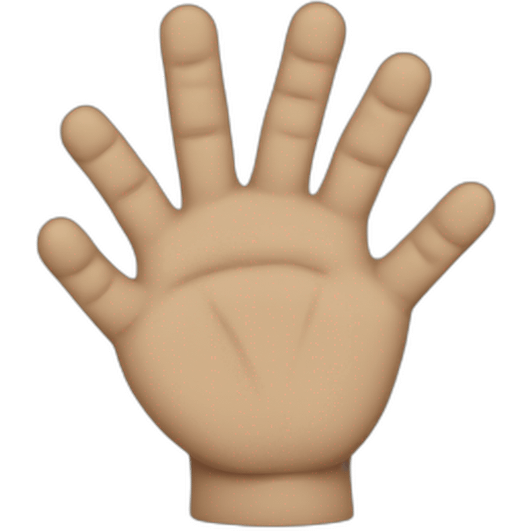 six fingers poperinge emoji