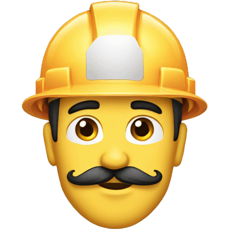 construction crane mustache emoji