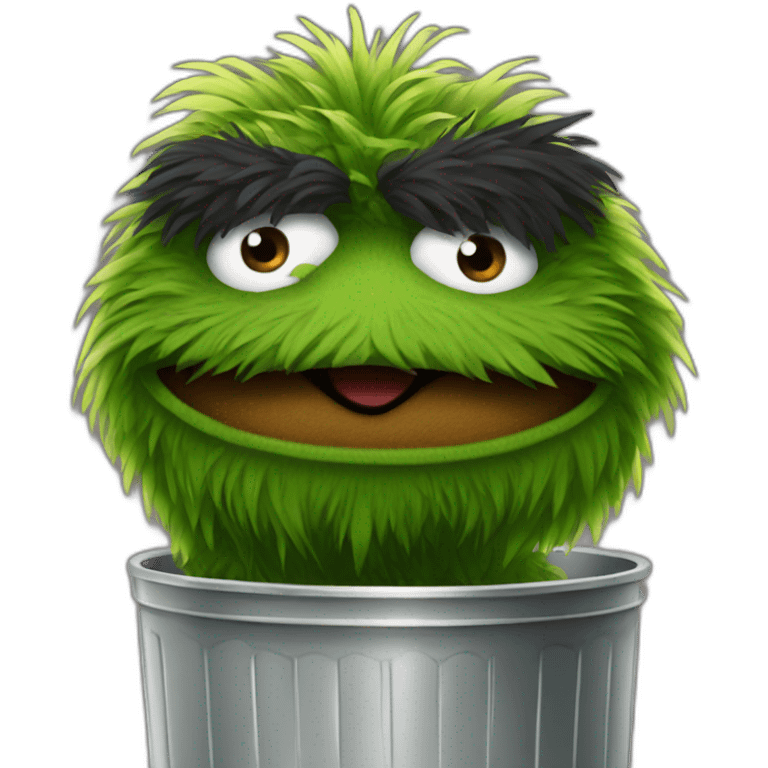 oscar the grouch emoji