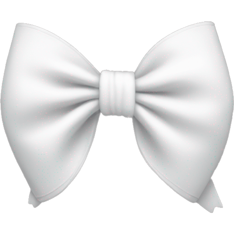 white bow emoji