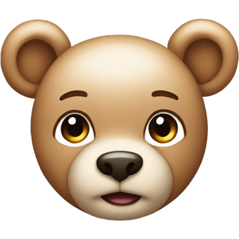 cute teddy beat emoji