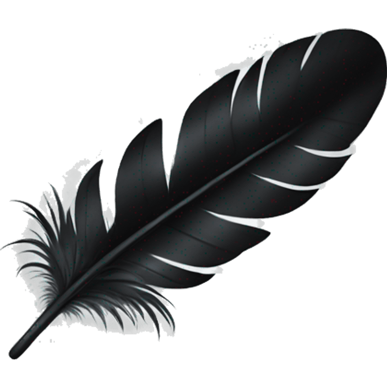 feet feather emoji