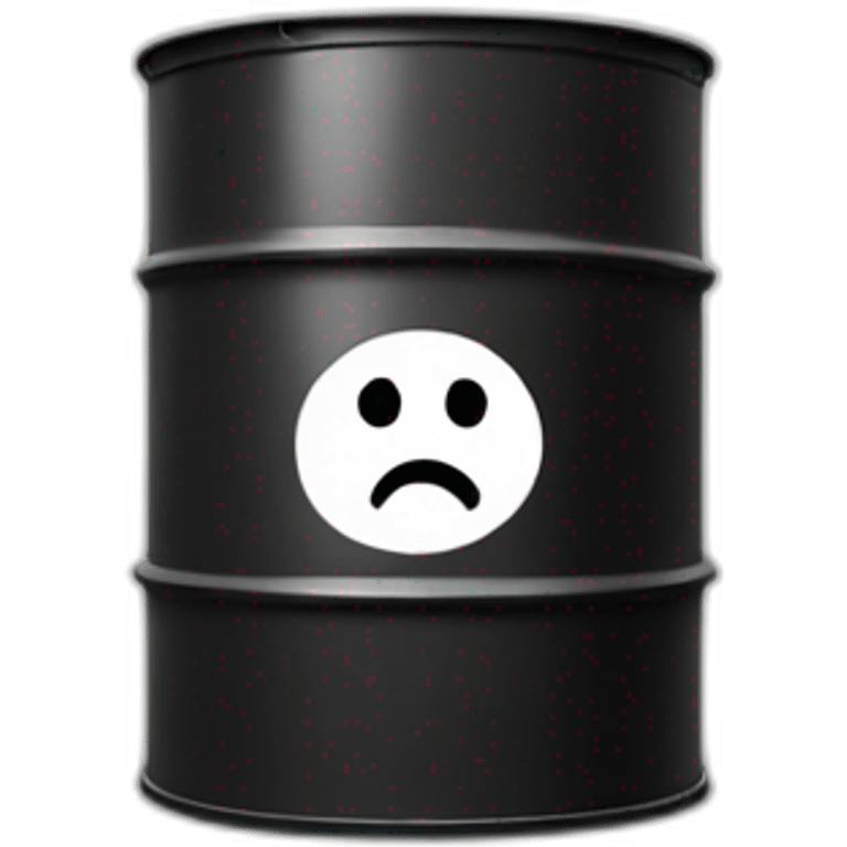 confused oil barrel emoji