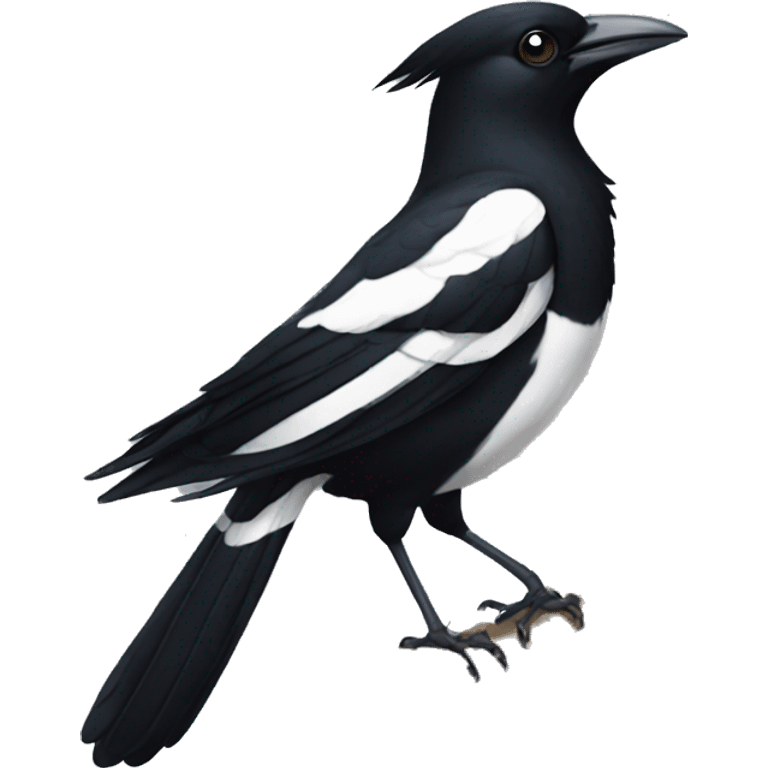 a magpie emoji