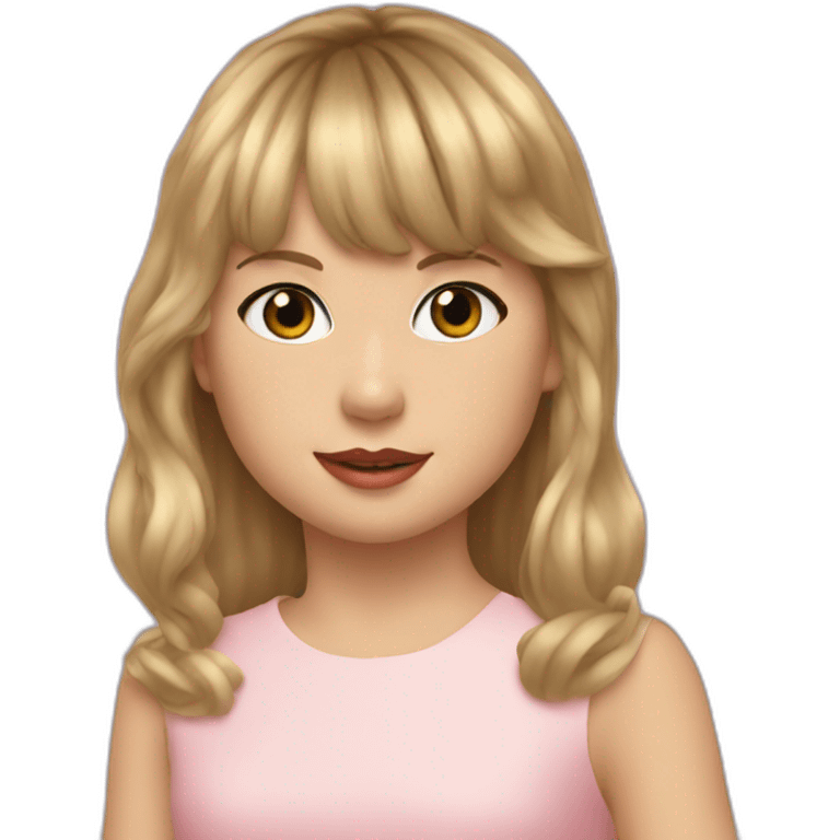 Taylor Swift  as a kid emoji