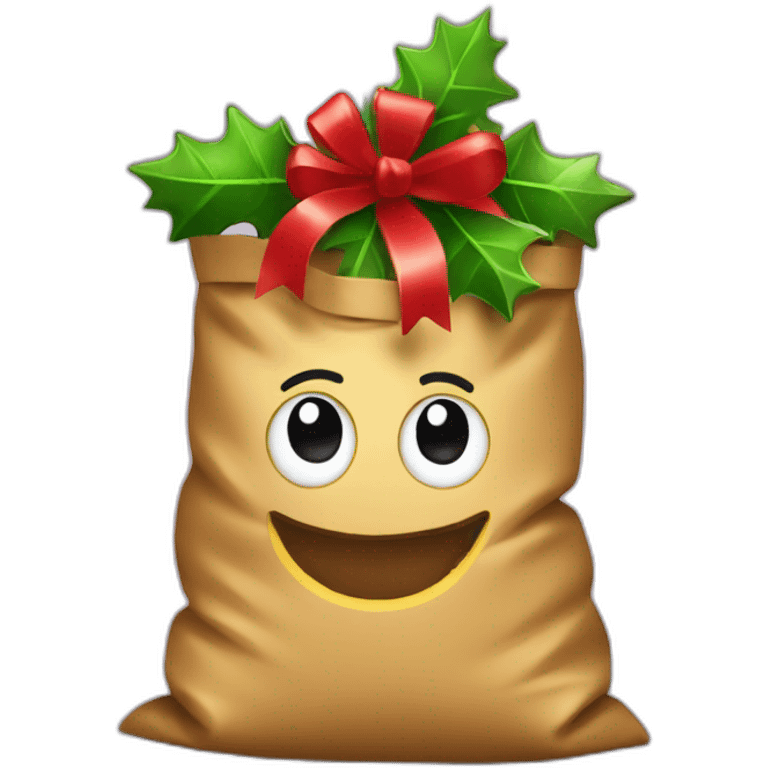 christmas bag emoji