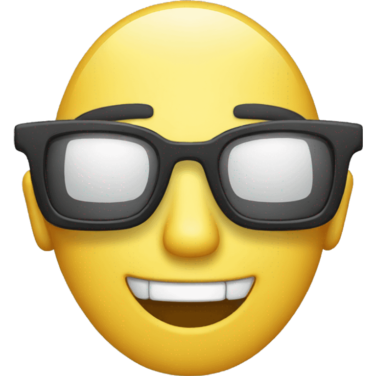 Cinema glasses  emoji