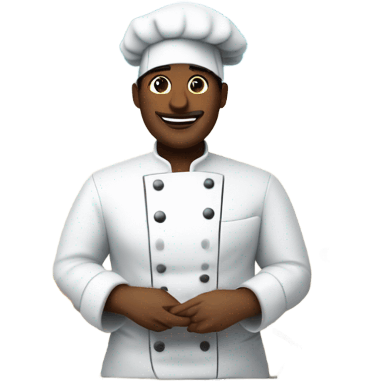 Chef at the beach emoji