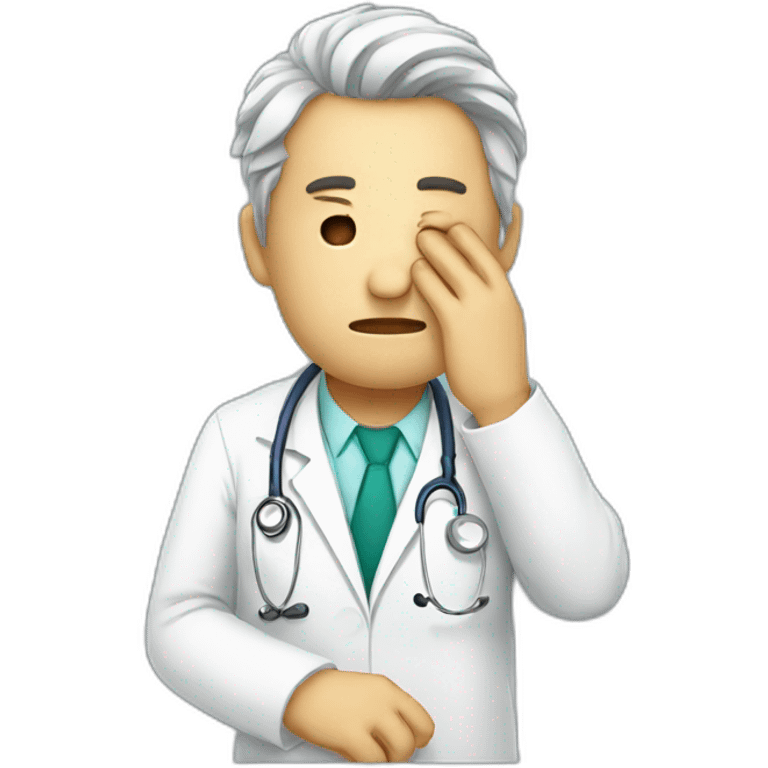 doctor facepalm emoji