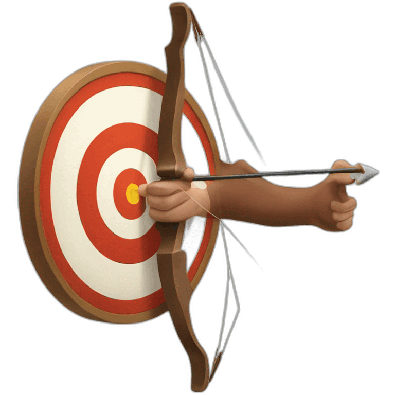 archer bullseye emoji