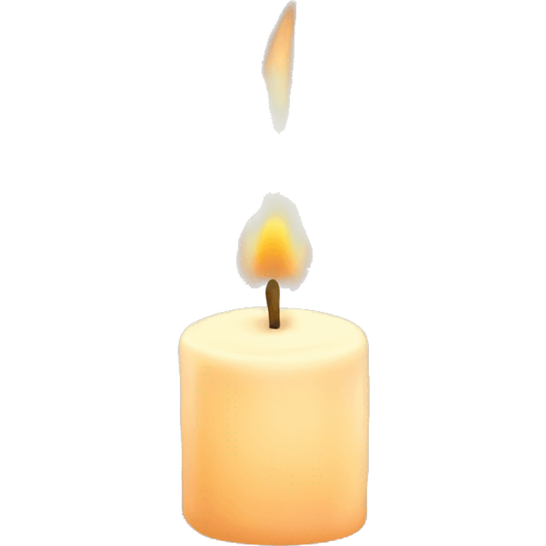 Cozy candle emoji