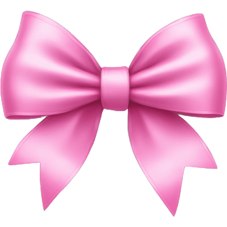 Pink bow emoji