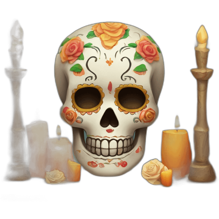 altar de muertos emoji