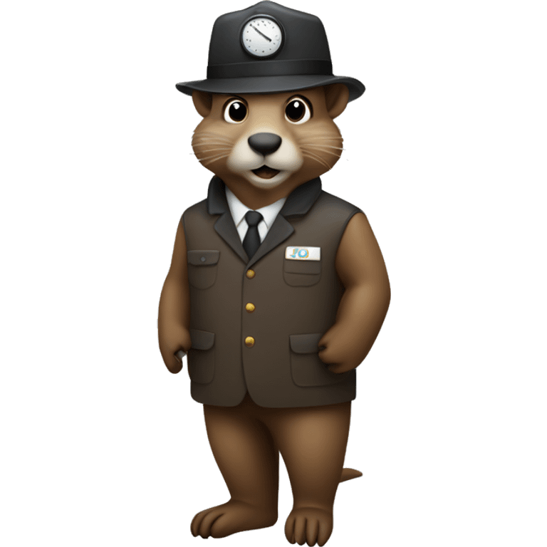 Groundhog switchboard operator emoji