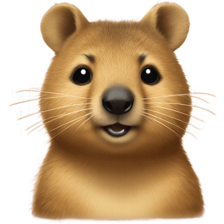 Quokka with a star on face emoji