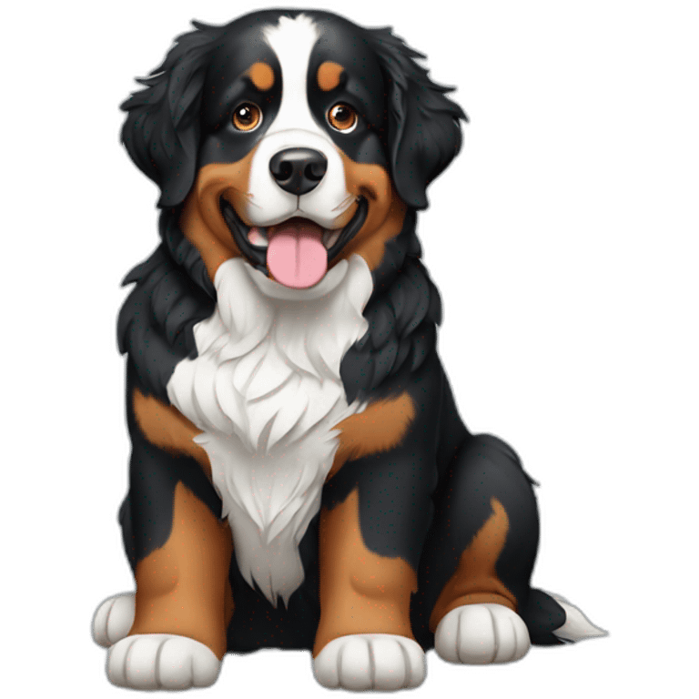 bernese mountain emoji