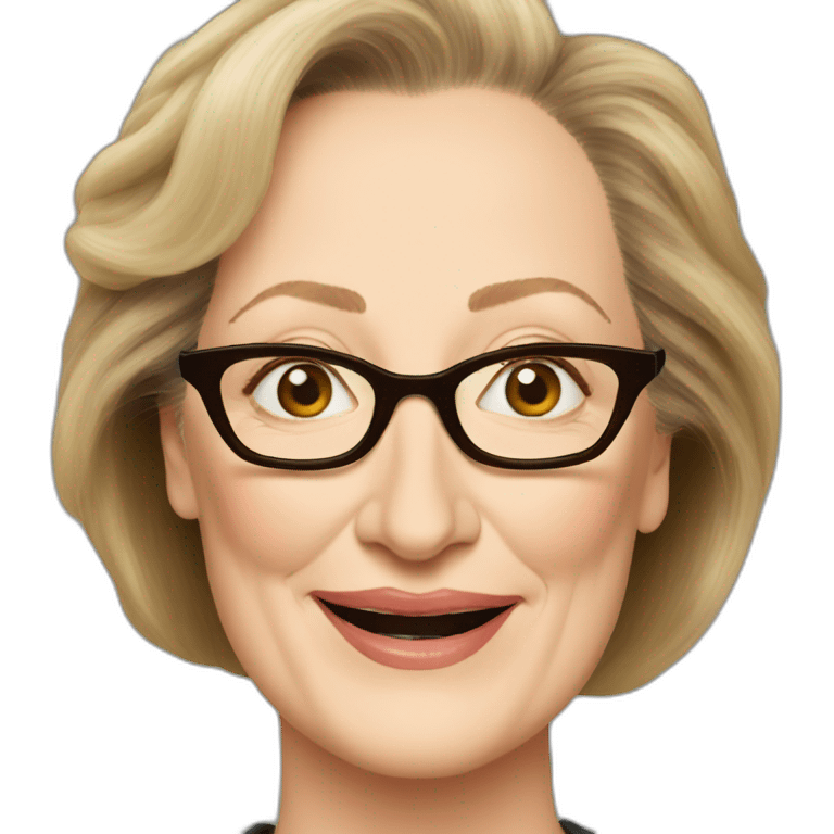 Meryl Streep emoji