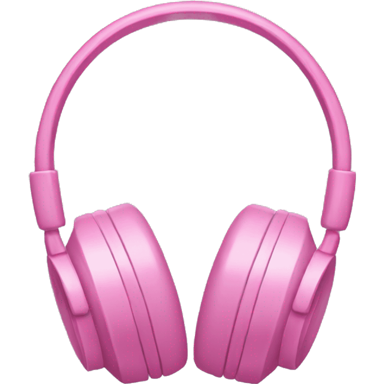 pink headphones emoji