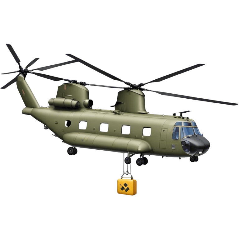 Chinook helicopter emoji