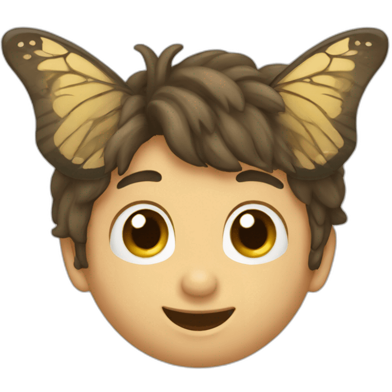 Nageur de papillon qui sourit emoji